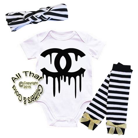 fake chanel baby clothes|chanel baby outfits.